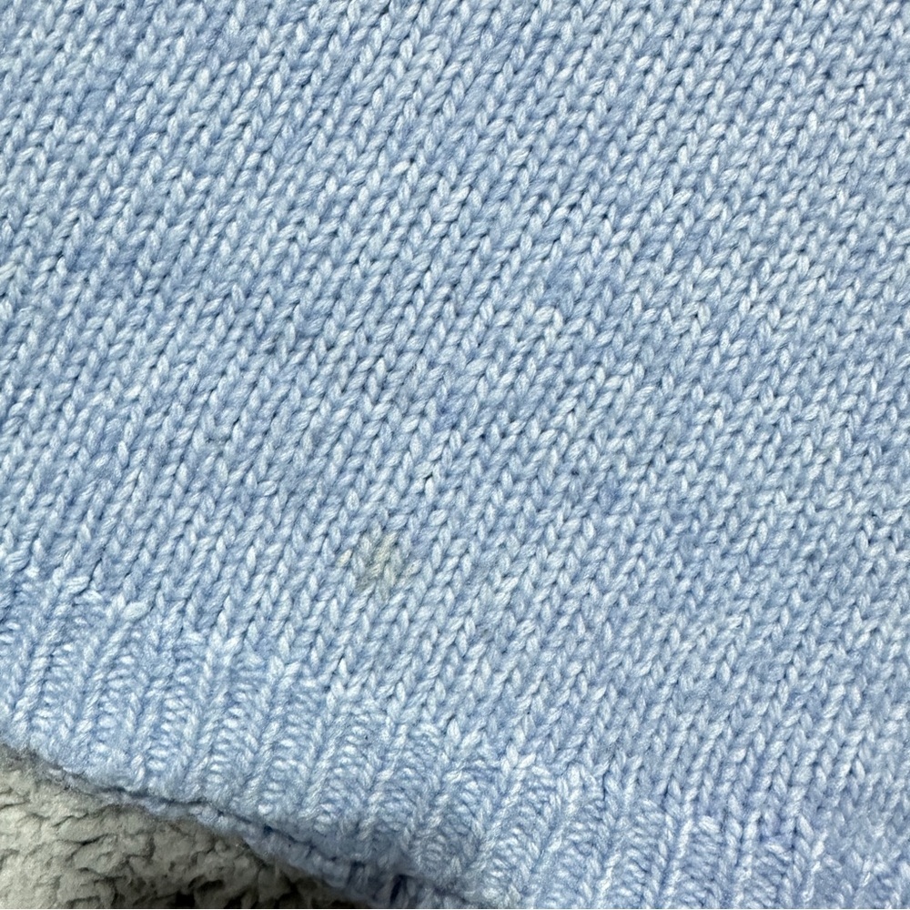 👉ASOS Design Light Blue Open Front Knit Cardigan Women’s Size 4 Soft Long Sleeve - Picture 8 of 8